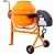 Electric Cement Mixer, 3 Cu. Ft Electric Concrete Mixer Machine, 110v AC Motor Portable Power Cement Mixers for Mortar, Stucco and Fodder (3 Cu. Ft)