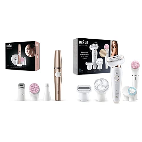 Épilateur visage et corps Braun pour un rituel beauté et spa à la maison