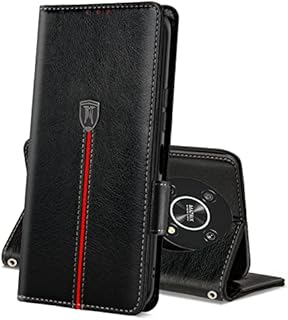MAMA MOUTH Case for Honor Magic 4 Lite 5G, Magnetic Leather Wallet Card Slots Phone Case, Flip Silicone TPU Bumper Protective Cover with Kickstand, Shockproof Book Case for Honor Magic4 Lite Black