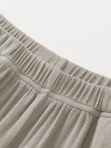 Latuza Women's Petite Lounge Pants Loose Fit PJ Pants Soft Knit3