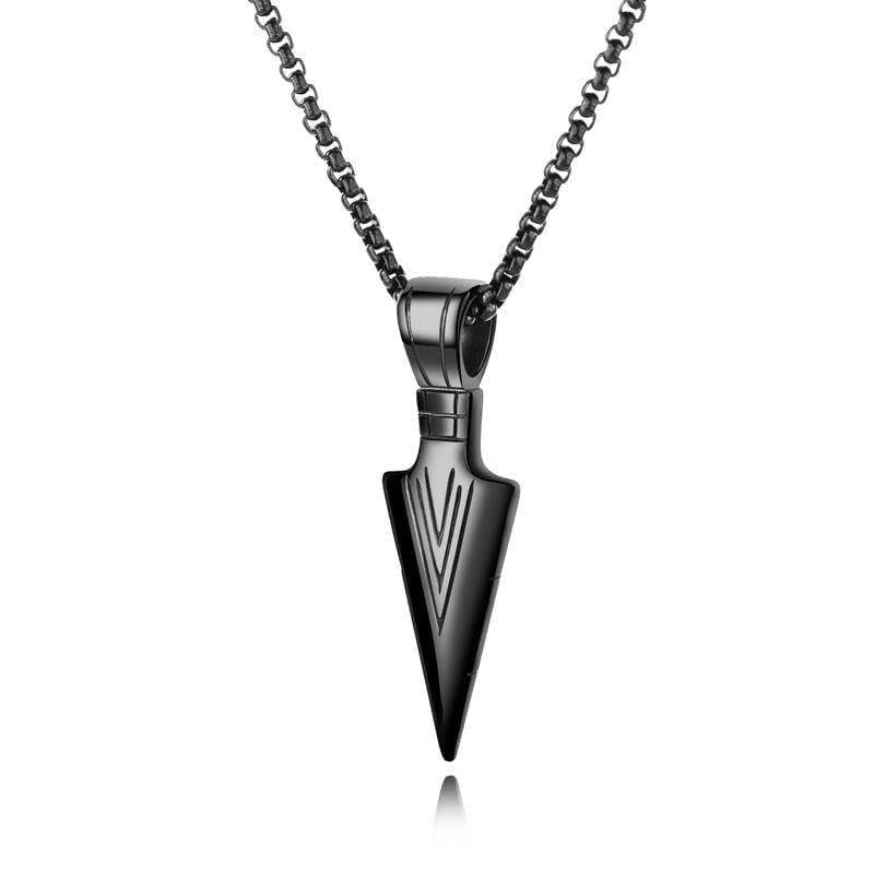 Stainless Steel Arrow Pendant Chain for Men Jewellery Men Birthday Gift Anniversary Gift for Husband