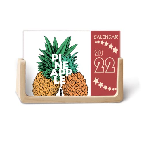 Calendrier de bureau 2022 PineFruit : ne ratez plus aucun rendez-vous de couple