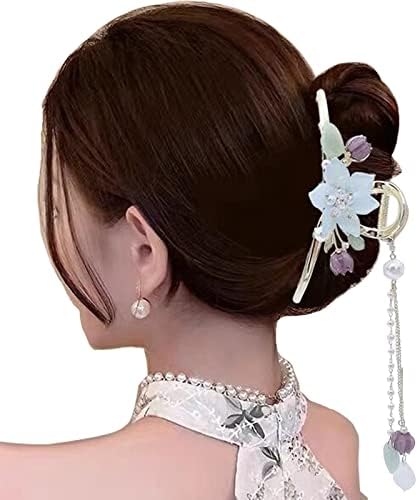 Amazon.co.jp: OuJyO ヘアアクセサリー大人 バンスクリップ ヘア 