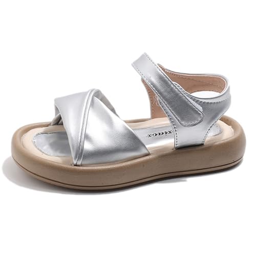 IASKDIN Sandali Ragazze Punta Aperta Scarpe Estate per Bambina