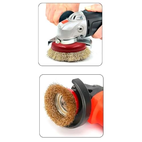 Escova De Aço Carbono 85mm