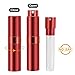 Saiveina 8ml Travel Atomizer Bottles, Refillable Mini Fragrance Bottles, Empty Cologne Sprayer, Pocket Perfume Dispenser (4 Pack)