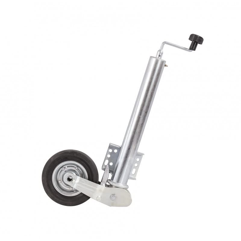 Roue Jockey Auto. Charge Lourde Diam 680Mm + Bride