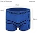 Men Underwear Fashion Comfortable Breathable Boxers Letter Printed Panties Shorts Lingerie (US, Alpha, One Size, Regular, Regular, MG323-6PCS)