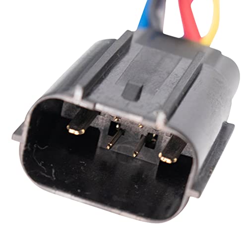 Image of TRQ Front Passenger Side Power Window Motor and Regulator Assembly One Touch Anti Pinch Compatible with 2018-2020 Honda Odyssey