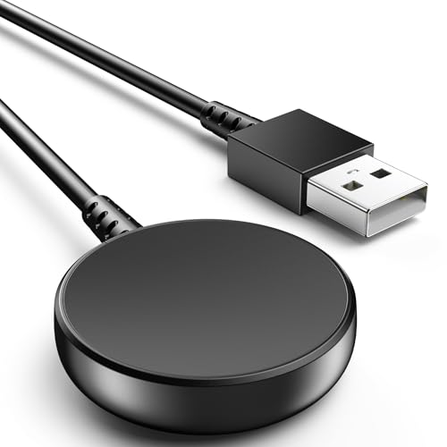 Charger for Samsung Watch Compatible with Galaxy 7/6/6 Classic/5/5 Pro/4/4 Classic/3/Active Ultra/FE Watch-Charger USB Magnetic Charging-3.3ft/1m