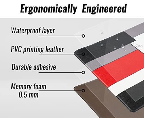 Black,White,Red And Grey Kitchen Rugs And Mats Set 2 Piece Abstract Geometric Art Cushioned Kitchen Rugs Abstract Modern Art Kitchen Mats For Kitchen & Laundry (Geometric Art, 17.5"X29.5"+17.5"X47") #TOP6