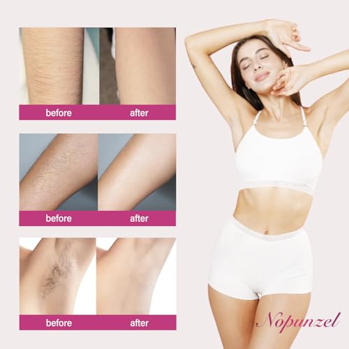 Nopunzel Hair Removal Cream For Women: Depilatory Cream For Intimate Areas And Pubic Area With Aloe Vera And Vitamin E thumb #2