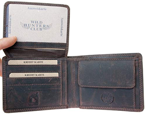 Genuine Leather Wallet Wild Hunters Club Whole Made of a Strong Cowhide - Image 4
