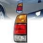 ECOTRIC Tail Light Compatible with 2000-2006 Toyota Tundra Regular/Access Cab Signal Brake Lamp Taillight Driver side Left w/ Bulbs Replacement for TO2800129 815600C010