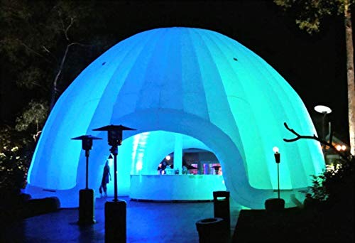 Aufblasbares Zelt für Hochzeiten, Events, Nachtclubs, Bars, Pool, Terrasse, Festzelt (6 m D x 4,8 m H)