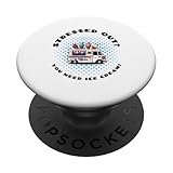 Lustiger Spruch für Eiskiosk Eisdiele Eiscafe Eisverkäufer PopSockets mit austauschbarem PopGrip