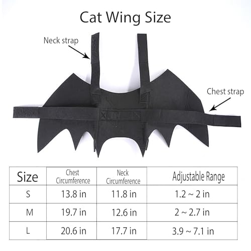 Must Pride Personalized Cat Bat Cosplay Set, Custom Bat Cat Mask And Wing Pet Halloween Gift For Cat Bat Cosplay Set Hat And Wing thumb #2