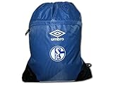 UMBRO Schalke 04 Gymsack blau Schalke Turnbeutel Fanartikel S04 Sportbeutel