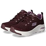 Skechers Arch Fit Glee For All, Zapatillas Mujer, Purple, 37.5 EU