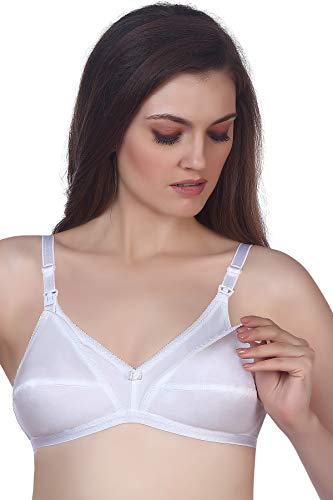 Image of Vstar Women's Cotton Non-Padded Wire Free Maternity Bra