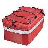 Protection imperméable : gardez vos affaires au sec avec notre sac de coffre pour vélo, fabriqué à partir de matériaux imperméables pour protéger votre équipement de la pluie et de l'humidité, une conduite inquiétante.