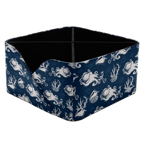Organiseur de bureau pieuvre de mer et pot de rangement à compartiments - 2
