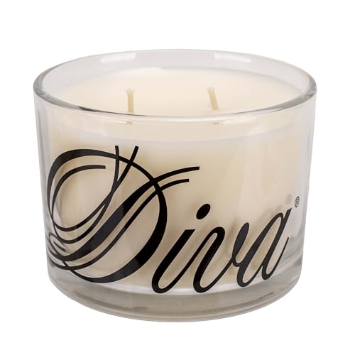 Tyler Candle Company - Diva Fragrance - Limited edition with glossy black lettering - Stature Model - 16oz / 2-Wick