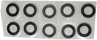 NATEFEMIN Wholesale 10PCS Replacement Black Rear Back Camera Lens Glass Cover Adhesive Repair Spare Parts for i/Phone 7 Accessory