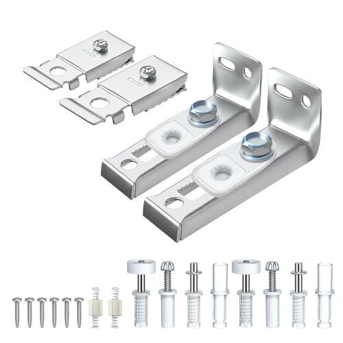 Juego de 20 piezas de kit de herrajes para puertas plegables para reparación y reemplazo de puertas dobles plegables miniatura 4