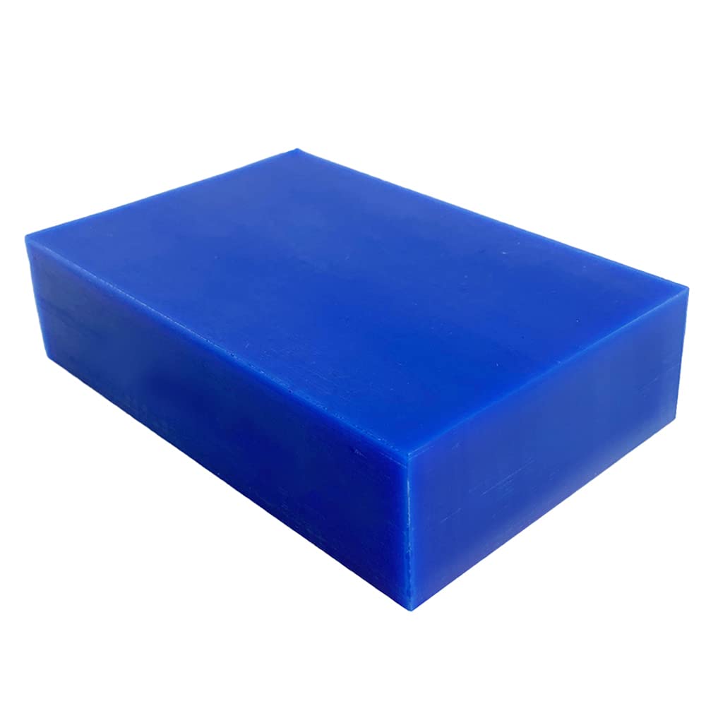 Carving Wax Block Lost Wax Casting Jewelry Molding Tool Mold Sculpting 1 Pound (Blue Wax Block)