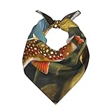 (Brook Trout Fly Fishing) Bandanas For Men Women, Multi-Purpose Bandana Headbands, Square Head Scarf, Hair Tie, Fashion Accessory, Gift Wrapping 22 X 22 Inches