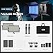 GVM 1500D RGB LED Video Light with Battery, 75W Video Lighting Kit with Bluetooth Control, 2 Packs Led Panel Light for Photography, YouTube Studio, Video Shooting, Conference,1128 Led Beads