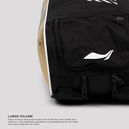 Image of Li-Ning Parallel Badminton Kit Bag (Black /Gold)