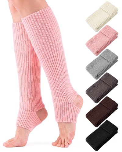 Image of Xtinmee Winter Women Ballet Leg Warmers Knitted