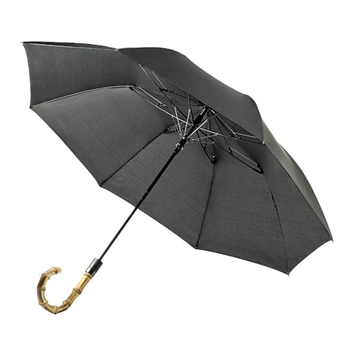 Parapluie Portobello Fulton noir idéal pour vos trajets urbains quotidiens