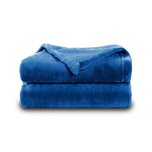 Image of NANPIPER Baby Blankets, Super Soft Fleece Fuzzy Blanket for Toddler, Luxury Cozy Lightweight Microfiber Plush Blanket-Throw Size 30 inchx40 inch,Turquoise Blue