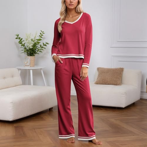 Pyjamas en coton de qualité supérieure avec ourlet renforcé durable