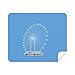 Singapore Ferris Wheel Cleaning Cloth Screen Cleaner 2pcs Suede Fabric