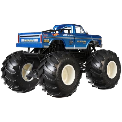 HOT Wheels Bigfoot 4X4 Monster Trucks 1:24 Scale miniatura 2