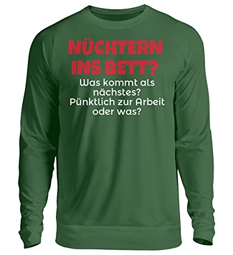 Pull unisexe vert taille XL pour éviter le froid lors des longues soirées de fête