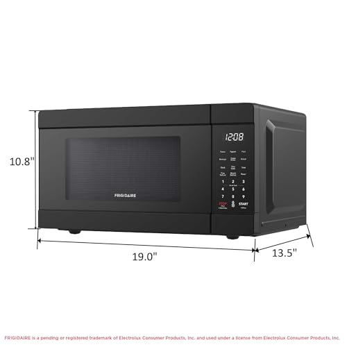 Image of FRIGIDAIRE 0.9-Cubic-Foot Microwave Oven, Black
