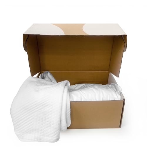 image for WELLCO Extra Firm Pillow Standard Size 26 x 18 inch, Bed Pillow with A