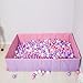 Purple Kids Ball Pit with Storage Bag for Toddlers, Gifts for Baby Girls Boys Dogs as Playpen, Fence, Rectangle Pink Portable & Foldable Ball Pool (Balls Not Included), Rectangle