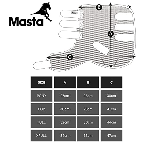 image for Masta Air-Flux Support Horse Boots - Schooling Training Neoprene Wrap 