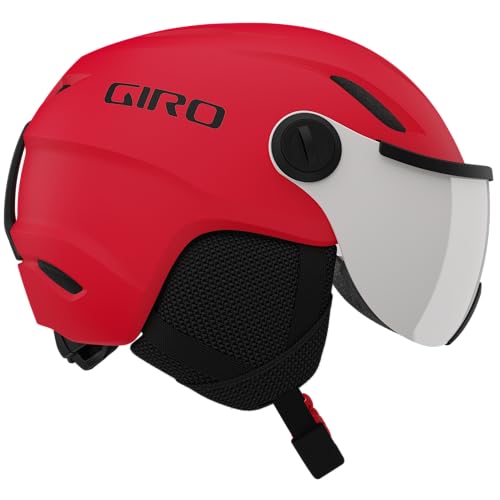 Giro Buzz MIPS Kids Snow Helmet - Matte Bright Red - Size S (52-55.5cm) - image 4