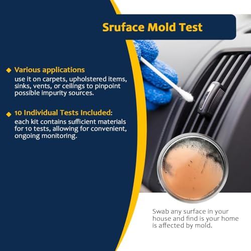 Hearcozy MOLD-SA05 Testing Kit With 5 Individual Tests thumb #3