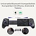 abxylute S8 Bluetooth Mobile Controller für iPhone15/16/17, iPad, Android-Handys, Tablets, Switch 1 & 2 – Drahtloses Gamepad mit Hall-Sensor Joystick, Hall-Sensor Trigger, Schwarz (black)