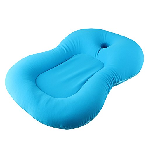 3er-Set Baby-Badeschwämme In Blau, Rosa, Grün – Weich, Hautfreundlich, Mit Aufhängeband