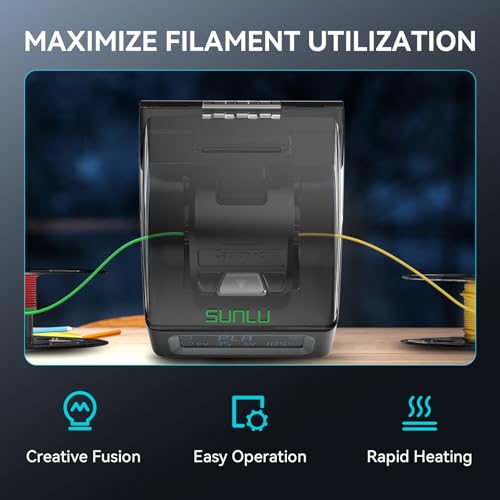 Filamentverbinder mit 400 PTFE Schlauch, SUNLU Filament Connector für 1,75mm 3d Drucker Filament, Filamentspleißer Kompatibel mit PLA PETG TPU ABS PA Nylon