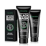Onespring Blackhead Remover Mask, Purifying Charcoal Face Mask for Deep Cleansing Blackheads, Dirt, Pores, Excess Oil, Peel Off Black Mask for Men and Women (3.38 fl. oz)